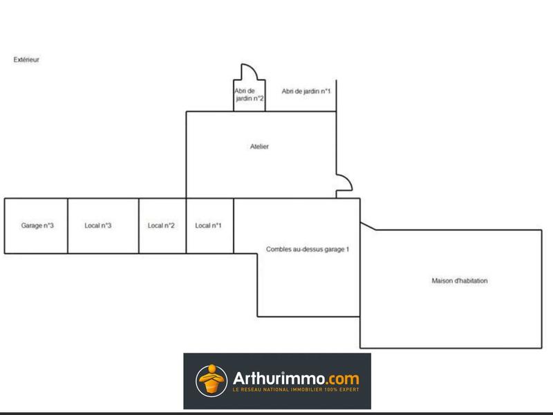 Maison - 123 m² - 5 pièces
