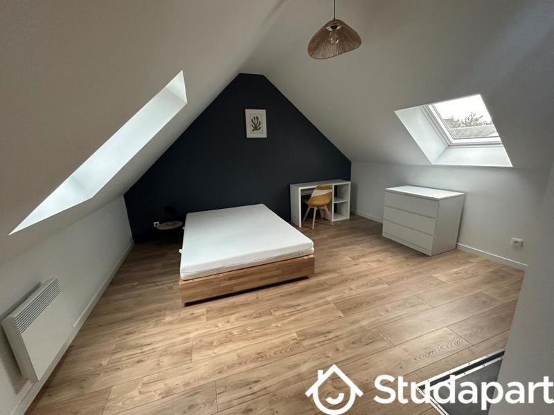 Chambre - 19 m² - 1 pièce