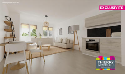 Appartement - 55 m² - 3 pièces