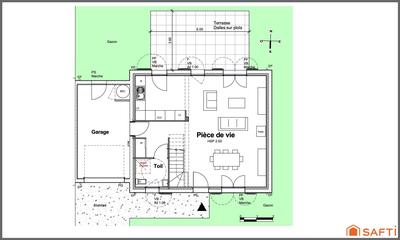 Maison - 91 m² - 4 pièces