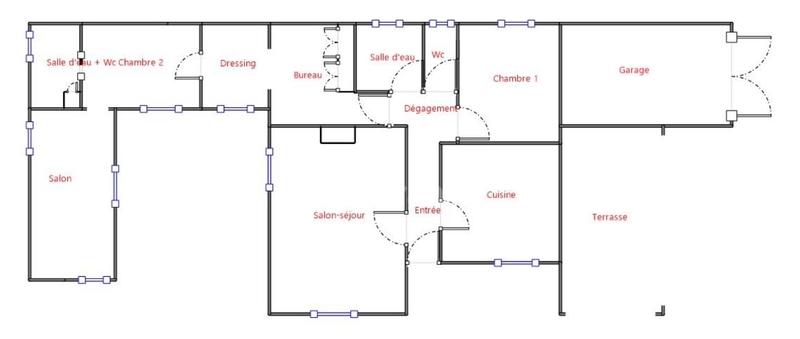 Maison - 110 m² - 4 pièces