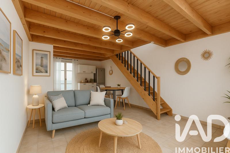 Duplex - 43 m² - 3 pièces