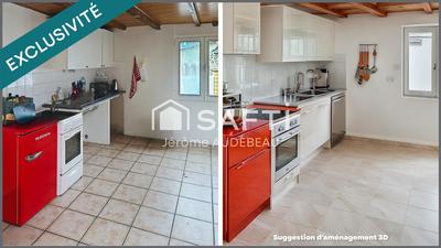 Maison - 75 m² - 3 pièces