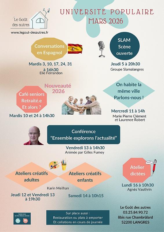 Conférence "Ensemble explorons l'actualité"