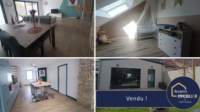 Maison - 81 m² - 3 pièces