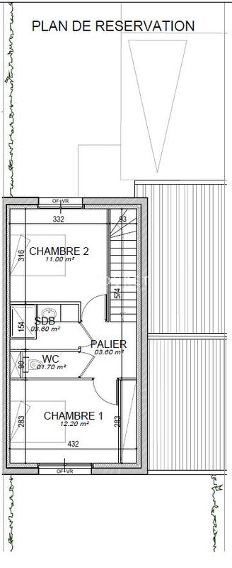 Maison - 76 m² - 3 pièces