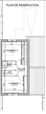 Maison - 76 m² - 3 pièces
