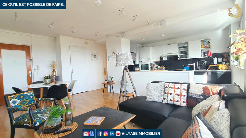 Appartement - 64 m² - 3 pièces