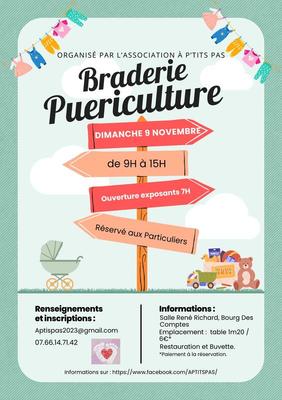 Braderie puériculture