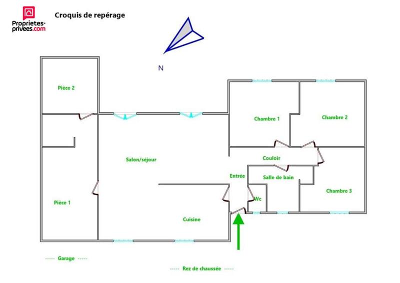 Maison - 99 m² - 4 pièces