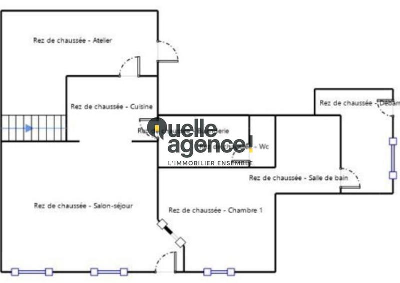 Appartement - 86 m² - 6 pièces