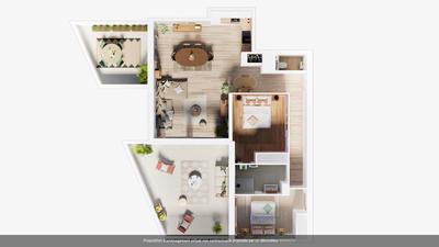 Appartement - 76 m² - 3 pièces