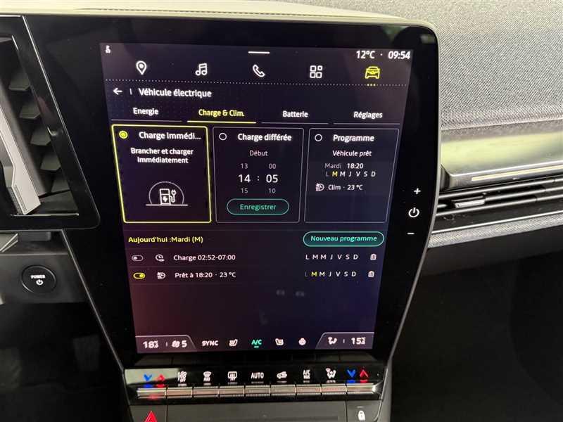 Renault Mégane E-Tech Ev60 220 ch Optimum Charge Techno