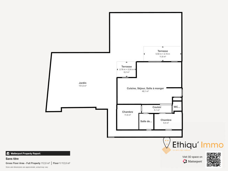Appartement - 84 m² - 4 pièces