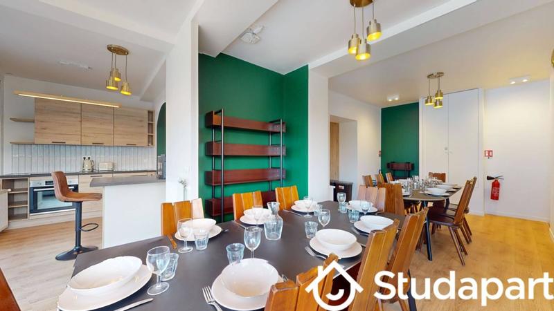 Chambre - 15 m² - 1 pièce