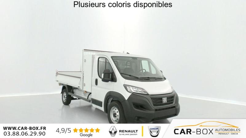 Fiat Ducato cc 3.5 l 2.2 H3-Power 140ch Maxi Benne Acier + Coffre Jpm