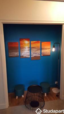 Chambre - 9 m² - 1 pièce