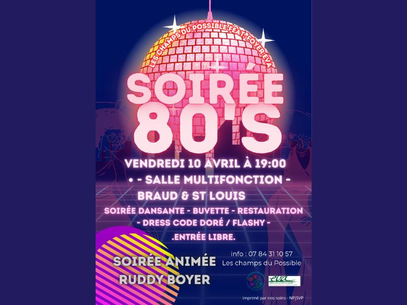 Soirée "Années 80" à Braud