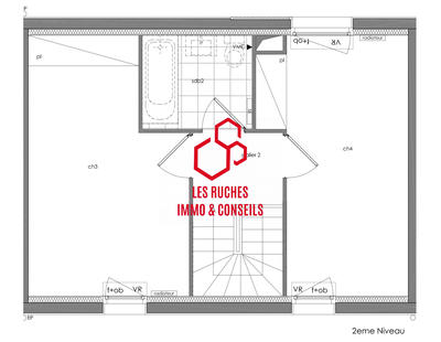 Duplex - 104 m² - 5 pièces