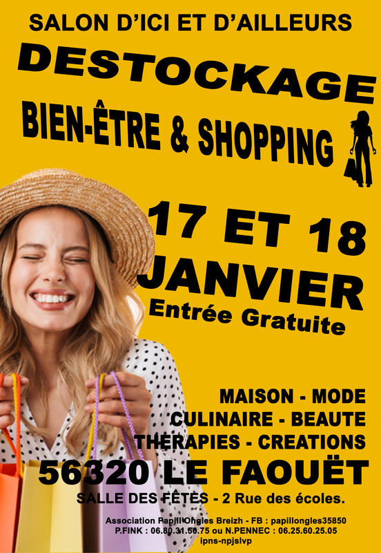 Salon d'ici et d'ailleurs shopping et bien-être spécial soldes