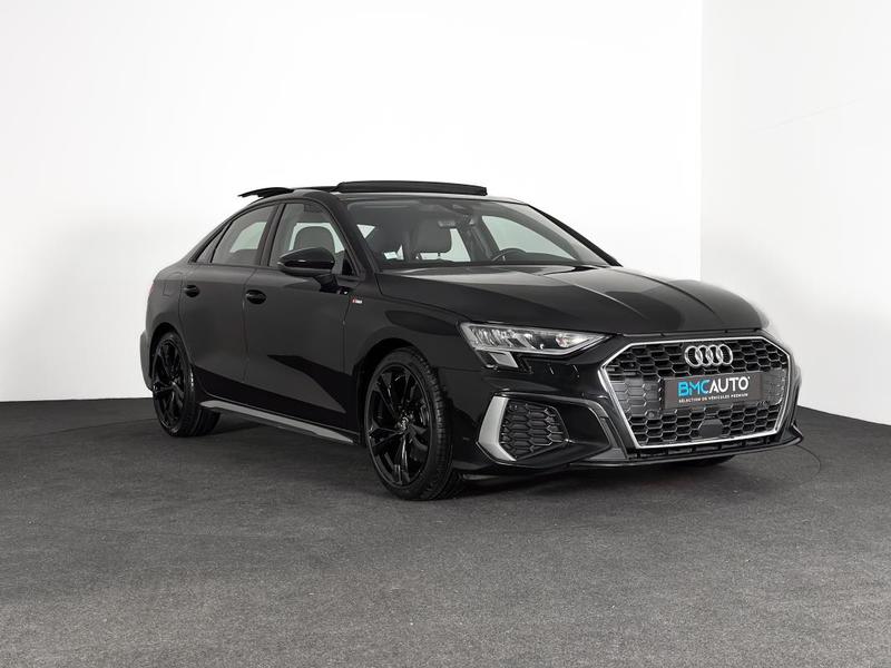 Audi A3 Berline 30 Tdi 116ch s-Line Toit Ouvrant Virtual Cockpit Gps Camera Regul Clim Park Assist