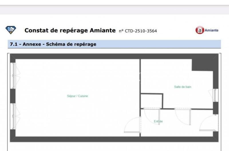 Appartement - 27 m² - 1 pièce