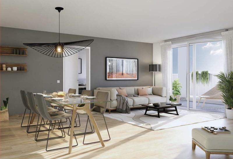 Appartement - 90 m² - 4 pièces