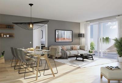 Appartement - 90 m² - 4 pièces