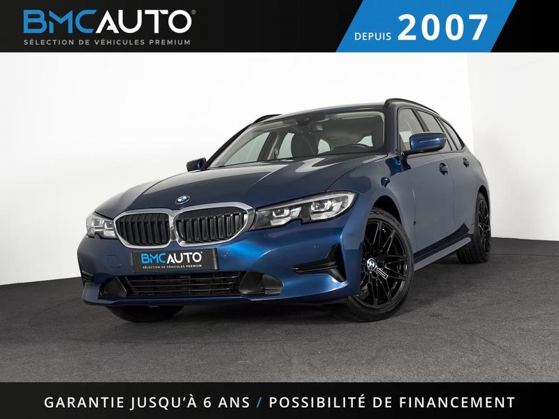 Bmw Série 3 Touring 318d G21 Ja17p Gps Cockpit Carplay Regul Full Led Clim Lane+Side Assist 136 Ch
