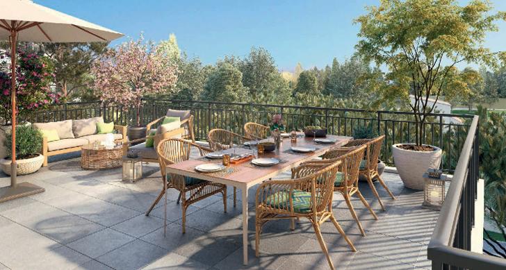 Appartement - 91 m² - 4 pièces