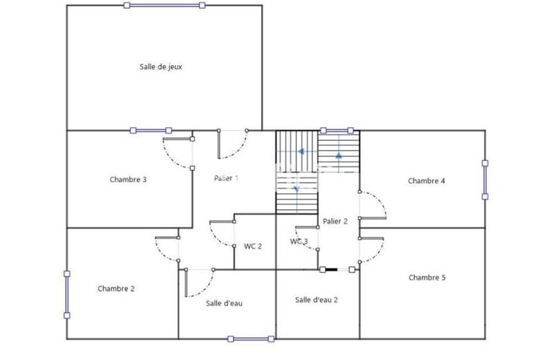 Maison de domaine équestre - 165 m² - 8 pièces