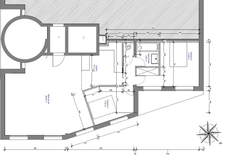 Appartement - 82 m² - 4 pièces