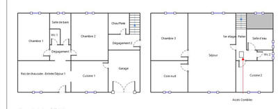 Immeuble - 140 m² - 7 pièces