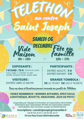 Vide maison au profit du téléthon