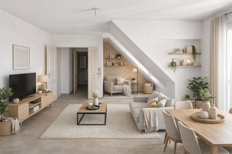 Appartement - 53 m² - 2 pièces