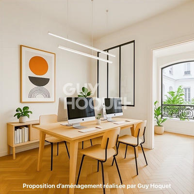 Bureau - 43 m² - 3 pièces