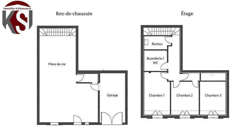 Maison - 121 m² - 5 pièces