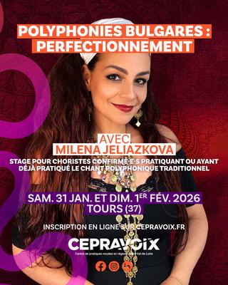 Stage de chant - Polyphonies bulgares : perfectionnement