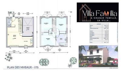 Villa - 80 m² - 4 pièces