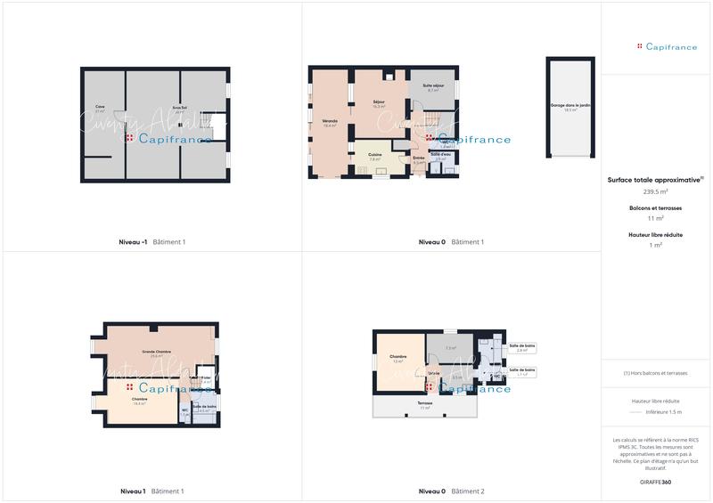 Maison - 145 m² - 6 pièces