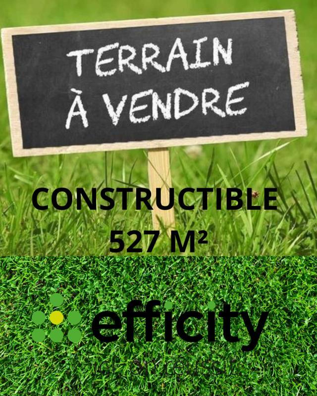 Terrain constructible - 527 m²