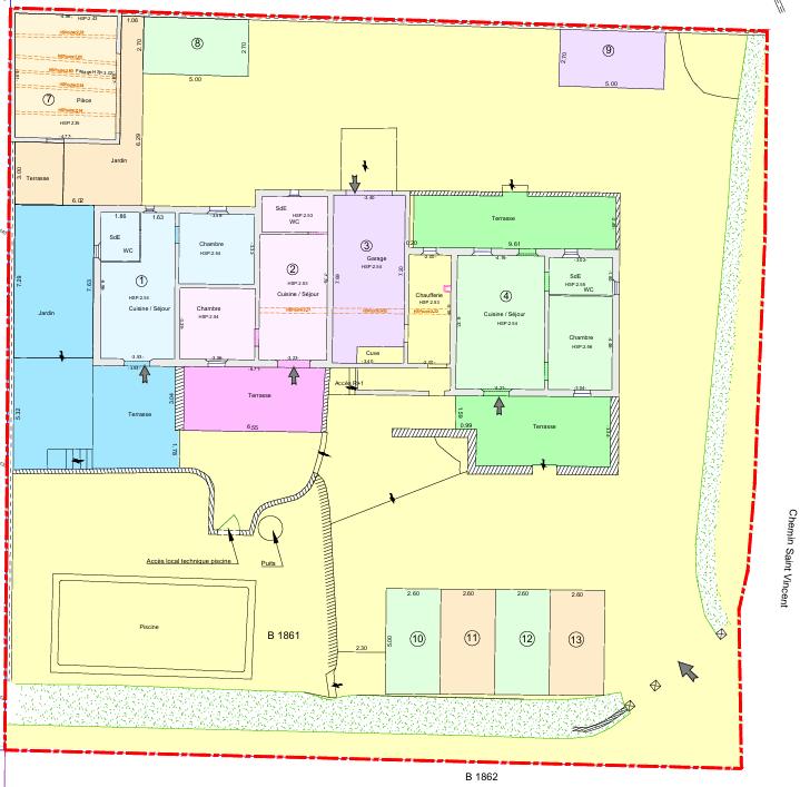 Appartement - 45 m² - 1 pièce