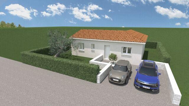 Maison - 75 m² - 3 pièces
