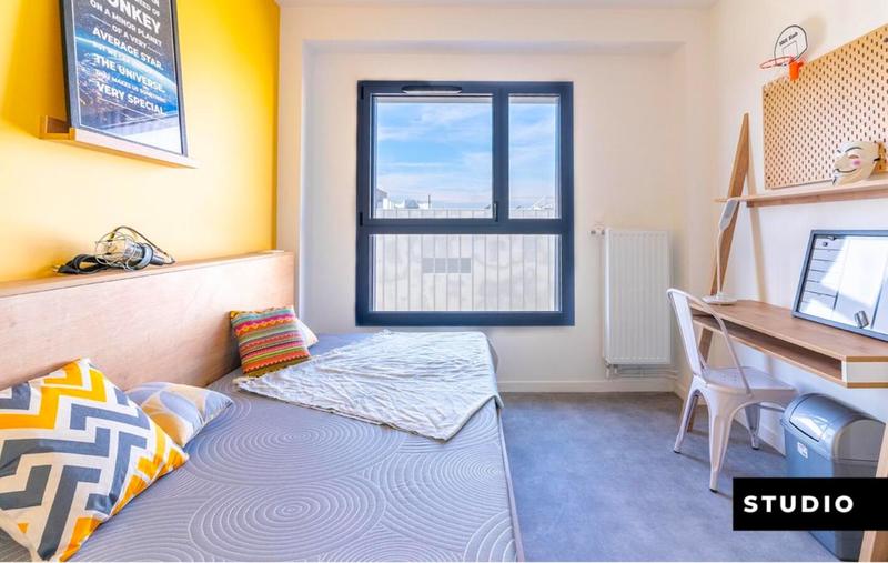 Studio - 17 m² - 1 pièce