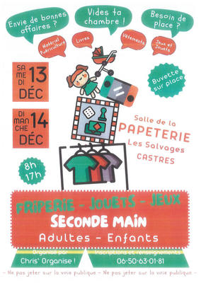 Friperie - jouets - jeux