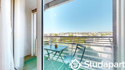 Chambre - 12 m² - 1 pièce