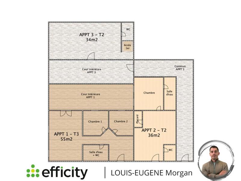 Immeuble - 150 m² - 10 pièces