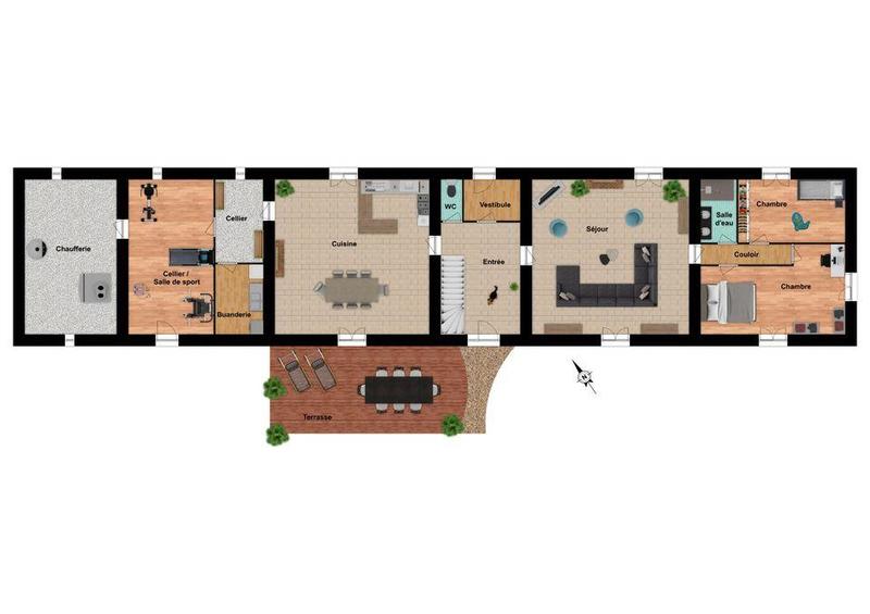 Maison - 295 m² - 11 pièces