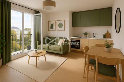 Appartement - 44 m² - 2 pièces