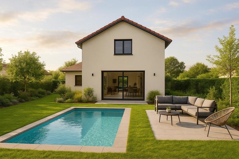 Maison - 100 m² - 5 pièces